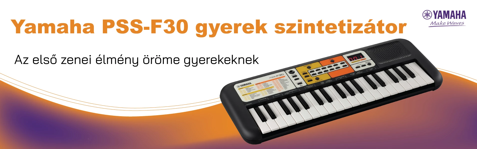 Yamaha PSS-F30 gyerek szintetizátor