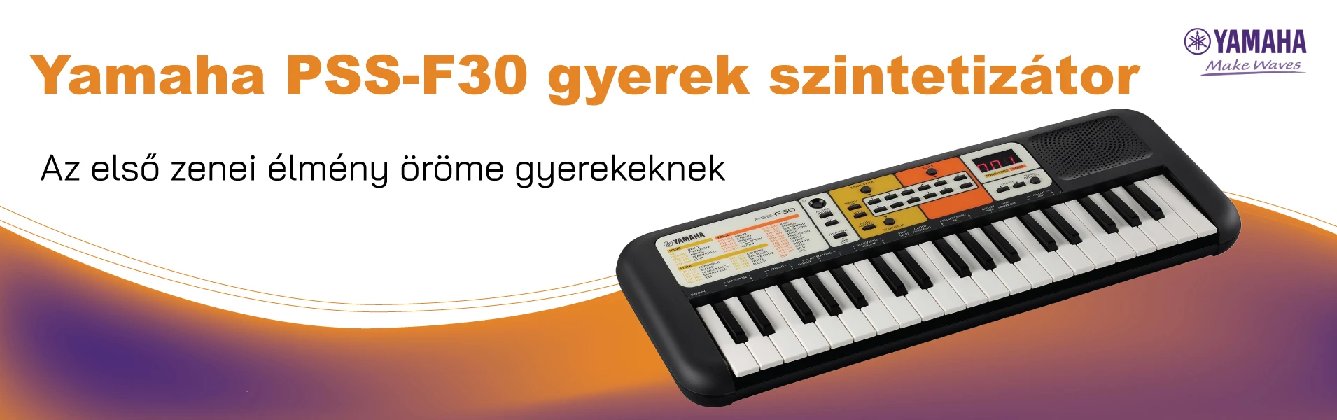 Yamaha PSS-F30 gyerek szintetizátor