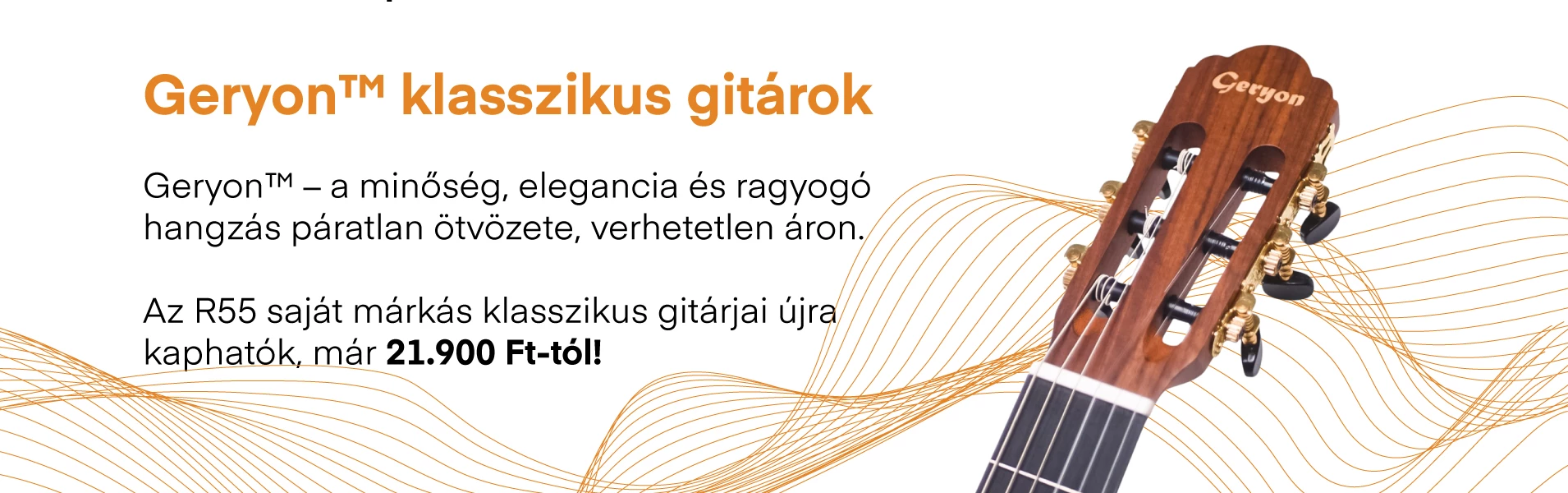Geryon klasszikus gitárok