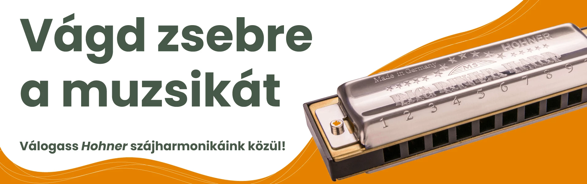 Válogass Hohner szájharmonikáink közül