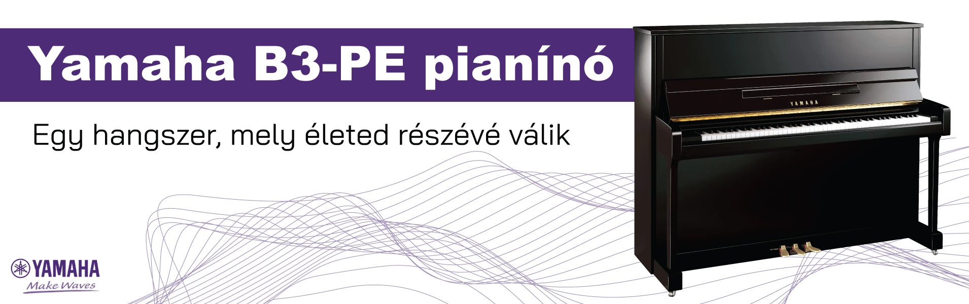 Yamaha B3-PE pianínó