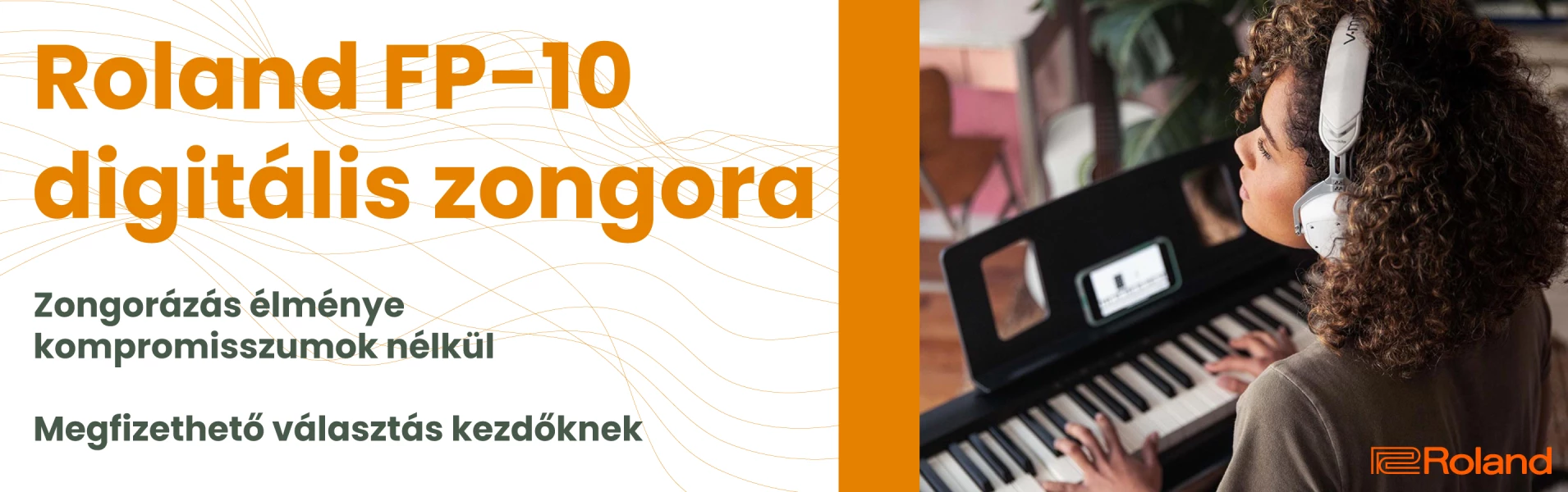 Roland FP-10 digitális zongora