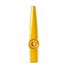 Angel kazoo, fém, arany színű