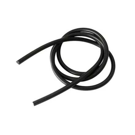 A&S 593545 Szilikon ütköző gumi 1000 x 5 mm, fekete