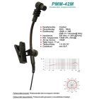 Av-Leader PMM-42M Kondenzátor hangszer mikrofon