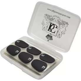   BG A10LB - fogvédő gumi, normál méretű BULK (48db, fekete, 0,8mm)