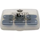 BG A10LB - fogvédő gumi, normál méretű BULK (48db, fekete, 0,8mm)