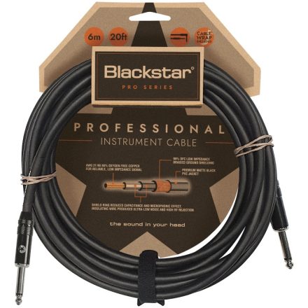Blackstar professzionális gitárkábel 6 méter