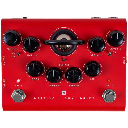 Blackstar Dept. 10 Dual Drive kétcsatornás csöves overdrive pedál