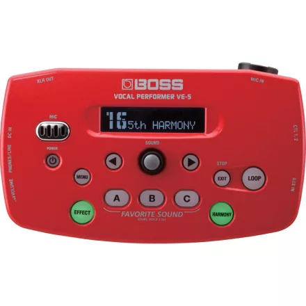 Boss VE-5 RD ének effekt