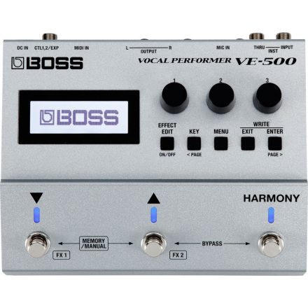 Boss VE-500 Vocal Performer ének multieffekt