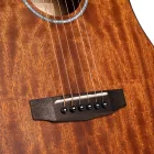 Cort ADMiniM-OP akusztikus mini gitár, mahagóni, tokkal