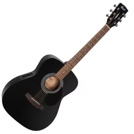 Cort AF510E-BKS, elektro-akusztikus gitár, fekete szatén