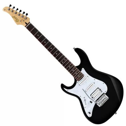 Cort G250LH-BK Balkezes elektromos gitár, fekete
