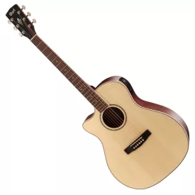 Cort GA-MEDX-LH-OP elektro-akusztikus gitár, balkezes