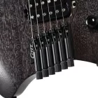 Cort Space G6MS SGTK elektromos gitár, fej nélküli, matt áttetsző fekete