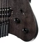 Cort Space G6MS SGTK elektromos gitár, fej nélküli, matt áttetsző fekete