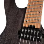 Cort Space G6MS SGTK elektromos gitár, fej nélküli, matt áttetsző fekete