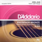 D'addario EJ23 Phosphor bronze akusztikus gitárhúr készlet