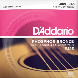   D'addario EJ23 Phosphor bronze akusztikus gitárhúr készlet