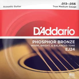   D'addario EJ24 Phosphor bronze akusztikus gitárhúr készlet