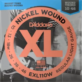 D'addario EXL110W elektromos gitárhúr készlet