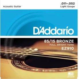   D'addario EZ910 - 85/15 bronze akusztikus gitárhúr készlet