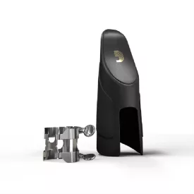 D'addario HAS1S altszax szorító+kupak, ezüstözött