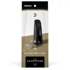 D'addario HAS1S altszax szorító+kupak, ezüstözött