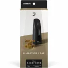 D'addario HTS2G tenorszaxofon szorító + kupak, arany szín