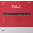 D'addario Prelude csellóhúr készlet 1/4 medium