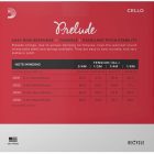 D'addario Prelude csellóhúr készlet 1/8 medium