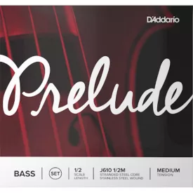 D'addario Prelude bőgőhúr készlet, 1/2 medium