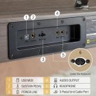 Donner DDP-60 GR digitális zongora, szürkésbarna