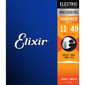 Elixir NANOWEB 12102 elektromos gitárhúr készlet