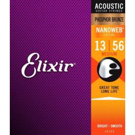   Elixir NANOWEB 16102 Foszfor-bronz akusztikus gitárhúr készlet