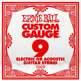 Ernie Ball 1009 Plain Steel darabhúr 009