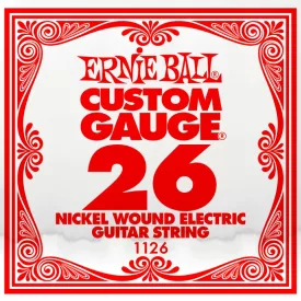 Ernie Ball 1126 Nikkelezett elektromos gitárhúr 026