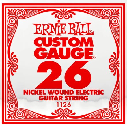Ernie Ball 1126 Nikkelezett elektromos gitárhúr 026