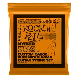   Ernie Ball 2252 Pure Nickel 9-46 elektromos gitárhúr készlet