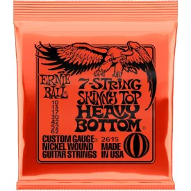   Ernie Ball 2615 Skinny Top Heavy Bottom 10-62 7 húros el.gitárhúr készlet