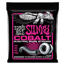   Ernie Ball 2734 Cobalt Slinky 45-100 basszusgitár húr készlet
