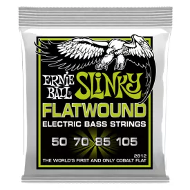   Ernie Ball 2812 Flatwound Regular Slinky basszusgitárhúr készlet