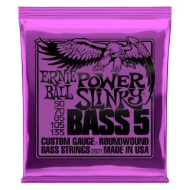   Ernie Ball 2821 Power Slinky Bass 5 húros basszusgitárhúr készlet