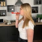 Flow Ball Ultra - labdafújó, fekete