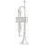 Fontaine TR-601S B-trombita, ezüstözött