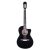 Geryon GSC339CEQ Latin elektro-klasszikus gitár, fényes fekete