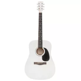 Geryon RD411-WH Akusztikus gitár, fehér