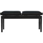 Gewa zongorapad dupla, fényes fekete