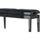 Gewa zongorapad dupla, fényes fekete